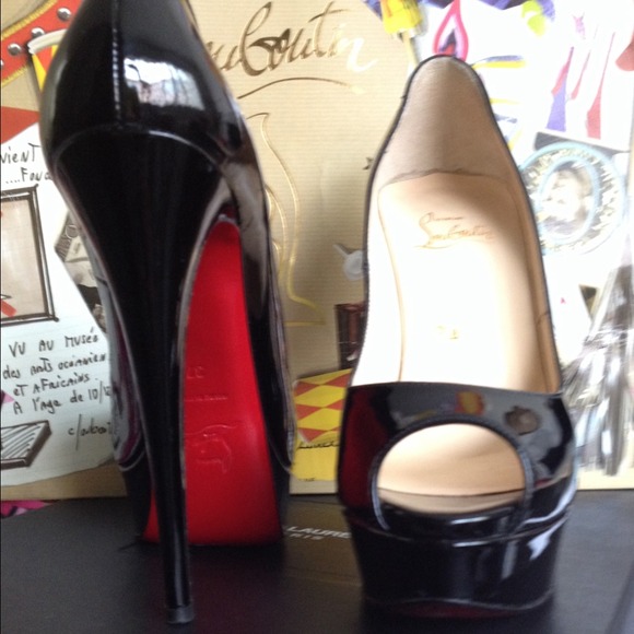 Christian Louboutin Shoes - Authentic Christian Louboutin Lady Peep 150mm 36.5 2 Christian Louboutin Shoes - Authentic Christian Louboutin Lady Peep 150mm 36.5 2