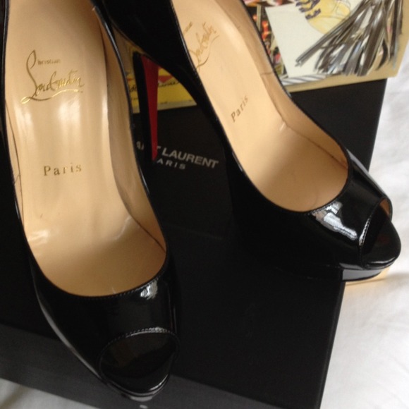 Christian Louboutin Shoes - Authentic Christian Louboutin Lady Peep 150mm 36.5 Christian Louboutin Shoes - Authentic Christian Louboutin Lady Peep 150mm 36.5
