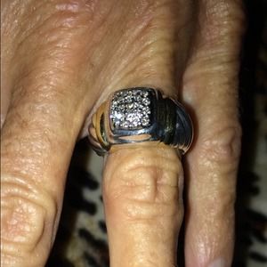 DAVID YURMAN VINTAGE 1 Kt PAVE DIAMOND RING DAVID YURMAN VINTAGE 1 Kt PAVE DIAMOND RING