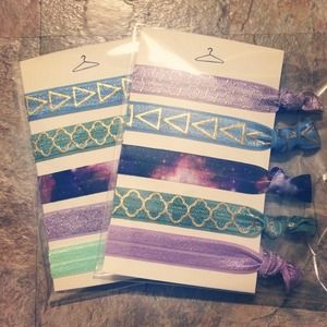 Accessories - Handmade FOE Fold Over Elastic Yoga Hair Tie Accessories - Handmade FOE Fold Over Elastic Yoga Hair Tie