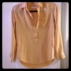 Equipment silk blouse in peach Equipment silk blouse in peach