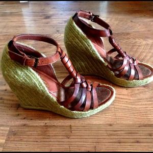 SAM EDELMAN Platform Espadrille Sandals Size 8.5 SAM EDELMAN Platform Espadrille Sandals Size 8.5