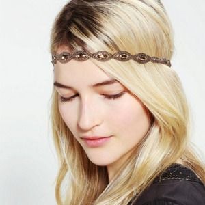 2X Host PickGold/Red Stone Headband 2X Host PickGold/Red Stone Headband