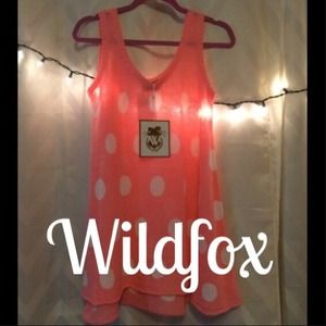 HOST PICK! ❤Wildfox White Label Polka Dot Tank HOST PICK! ❤Wildfox White Label Polka Dot Tank