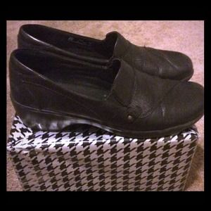 Clark's Bendable's Black Oxford Size 9 1/2 Medium Clark's Bendable's Black Oxford Size 9 1/2 Medium