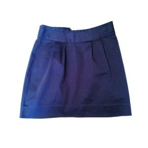 Urban Outfitters Structured Blue Skirt Urban Outfitters Structured Blue Skirt