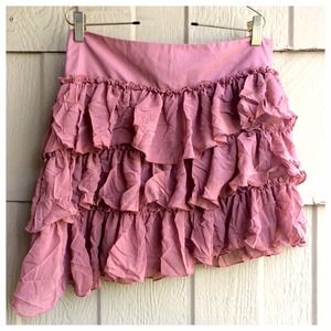 Free People Dresses & Skirts - Free People a Ruffled Skirt Free People Dresses & Skirts - Free People a Ruffled Skirt