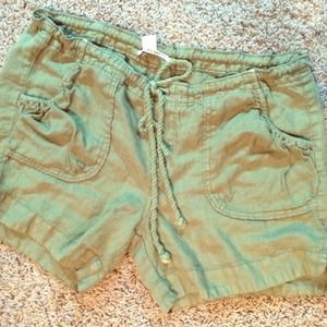 Linen drawstring Lucky Brand shorts Linen drawstring Lucky Brand shorts