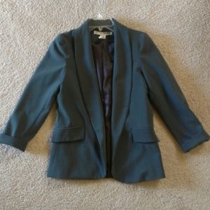 Forest emerald green blazer NWOT. Forest emerald green blazer NWOT.