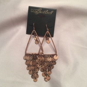 Copper Chandelier Earrings Copper Chandelier Earrings
