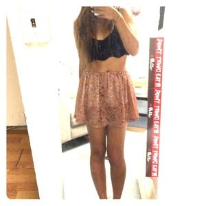 Brandy Melville floral skirt Brandy Melville floral skirt