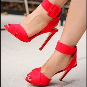 ZARA Sandals with Ankle Strap ZARA Sandals with Ankle Strap