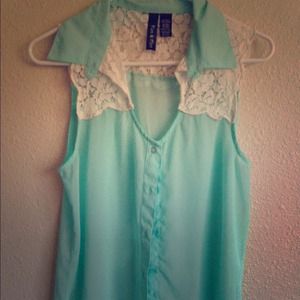 bundledSheer lace top! bundledSheer lace top!