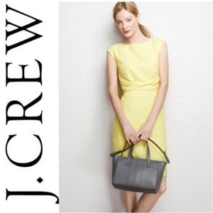 J.CREW Gray Mini Satchel Cross-Body Purse J.CREW Gray Mini Satchel Cross-Body Purse