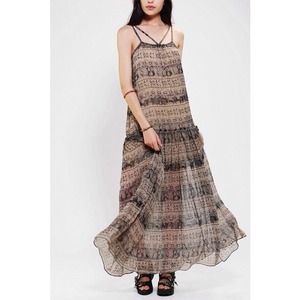 Staring At Stars Chiffon Drop-Waist Maxi Dress Staring At Stars Chiffon Drop-Waist Maxi Dress