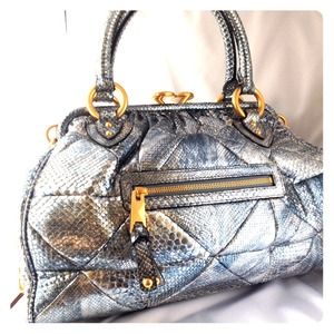 Marc Jacobs Python Metallic Bag--Unused!!! Marc Jacobs Python Metallic Bag--Unused!!!