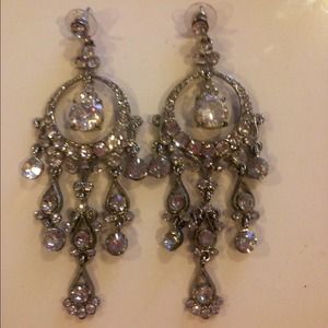 Crystal chandelier earrings Crystal chandelier earrings