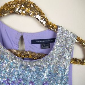 French Connection Opal Ombré Sequin Dress French Connection Opal Ombré Sequin Dress