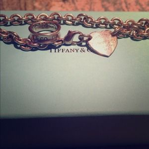 AUTHENTIC Tiffany & Co. Necklace and ring AUTHENTIC Tiffany & Co. Necklace and ring
