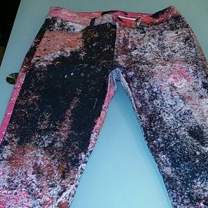 J Brand Splatter Skinny Pants J Brand Splatter Skinny Pants