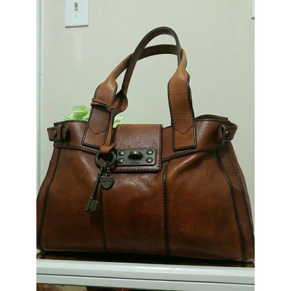 67% off Fossil Handbags - Fossil Vintage Tote Bag from Chloe&#39;s closet on Poshmark