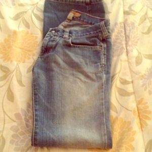 Abercrombie & fitch distressed faded jeans Abercrombie & fitch distressed faded jeans