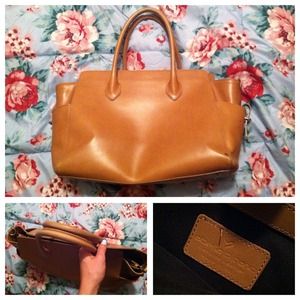 Alberta Di Canio authentic brown leather bag Alberta Di Canio authentic brown leather bag 