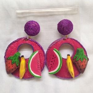 Colorful Fruit Earrings Colorful Fruit Earrings