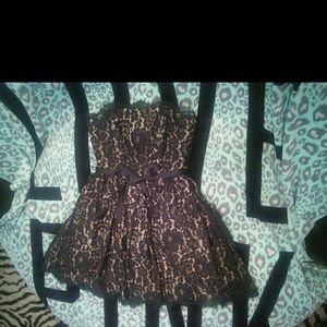 Outstandingly Fabulous Black/Tan Dress Outstandingly Fabulous Black/Tan Dress