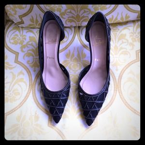 Christian Louboutin Shoes - 🎀 CHRISTIAN LOUBOUTIN Sexy Black Heel Shoes 🎀 Christian Louboutin Shoes - 🎀 CHRISTIAN LOUBOUTIN Sexy Black Heel Shoes 🎀