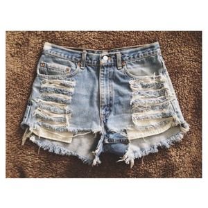 Levi High Wasted Shorts Levi High Wasted Shorts