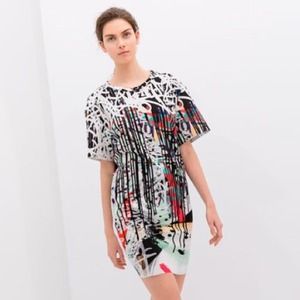 ZARA Paint Stroke Dress ZARA Paint Stroke Dress