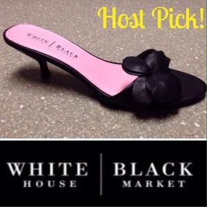 White House Black Market Kitten-heel Sandals White House Black Market Kitten-heel Sandals