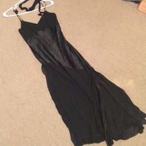 NWT EXPRESS 100% Silk Chiffon Dress Gown NWT EXPRESS 100% Silk Chiffon Dress Gown