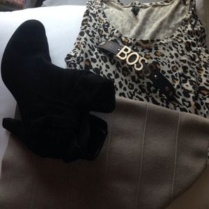 Poof Couture Dresses & Skirts - Leopard print bandage dress. Poof Couture Dresses & Skirts - Leopard print bandage dress.