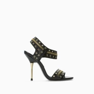 HOST PICK! ļļļZara Zipped High Heel Sandal Sz 8 HOST PICK! ļļļZara Zipped High Heel Sandal Sz 8