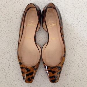 Christian Louboutin Shoes - ⚡️ABS FINAL SALE⚡️Christian Louboutin Leopard flat Christian Louboutin Shoes - ⚡️ABS FINAL SALE⚡️Christian Louboutin Leopard flat