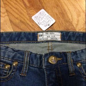 Free People denim - sz 25 - NWT Free People denim - sz 25 - NWT