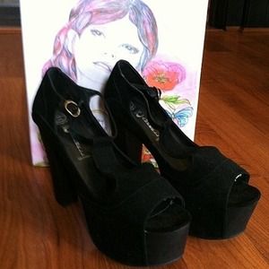 Jeffrey Campbell Shoes - Jeffery Campbell Platforms, Size 10 Jeffrey Campbell Shoes - Jeffery Campbell Platforms, Size 10