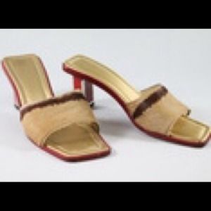 Valentino Garavani Ponyskin Slides ~ 36.5/6.5 Valentino Garavani Ponyskin Slides ~ 36.5/6.5