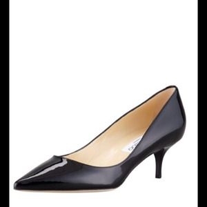 SALE! Jimmy Choo Aza black patent pumps SALE! Jimmy Choo Aza black patent pumps
