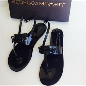Rebecca minkoff Petra horsebit jelly sandals Sz 8 Rebecca minkoff Petra horsebit jelly sandals Sz 8