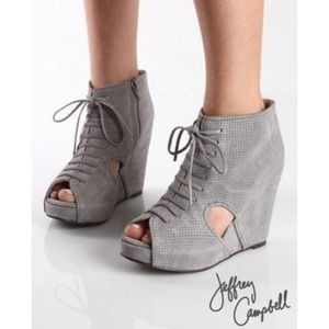 Jeffrey Campbell Shoes - Jeffrey Campbell Mary Roks wedge size 7.5 Jeffrey Campbell Shoes - Jeffrey Campbell Mary Roks wedge size 7.5