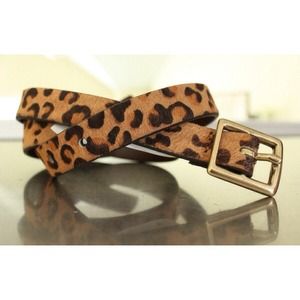 Merona Accessories - MERONA Leopard Hair Belt Merona Accessories - MERONA Leopard Hair Belt