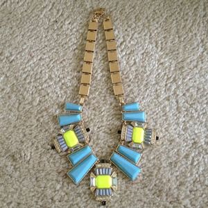 Pastel & Neon Statement Necklace. Pastel & Neon Statement Necklace.