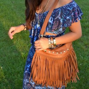 Handbags - Brown fringe BAG Handbags - Brown fringe BAG