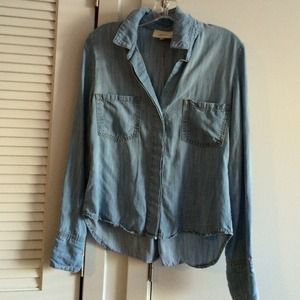 Anthropologie Chambray Shirt Anthropologie Chambray Shirt