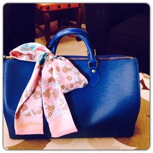 Louis Vuitton Speedy 35 Epi Blue Louis Vuitton Speedy 35 Epi Blue