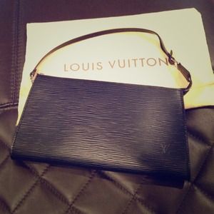 Authentic Louis Vuitton Black Leather Epi bag Authentic Louis Vuitton Black Leather Epi bag