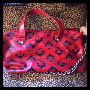 Lux de ville spades handbag pin up pinup Lux de ville spades handbag pin up pinup